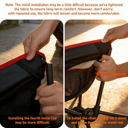 Backpacking Folding Chair, Lightweight for Adults & Outdoor Use