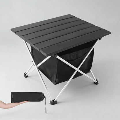 Ultralight Portable Camp Table, Aluminum with Storage Bag