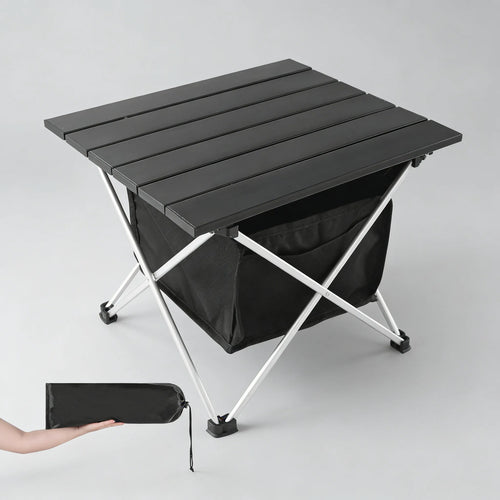 Ultralight Portable Camp Table, Aluminum with Storage Bag