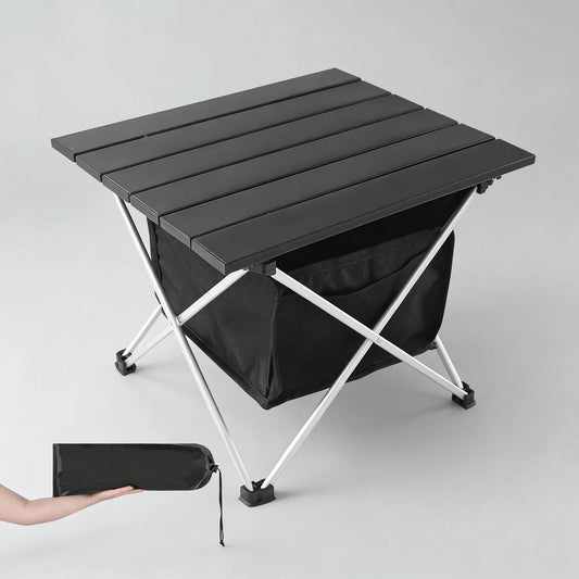 Ultralight Portable Camp Table, Aluminum with Storage Bag